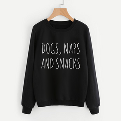 Dogs, Naps & Snacks Sweatshirt