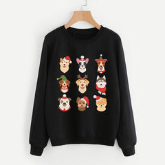Festive Dogs Xmas Sweatshirt