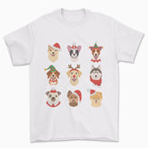 Festive Dogs Xmas T-Shirt