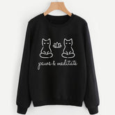 Paws & Meditate Sweatshirt