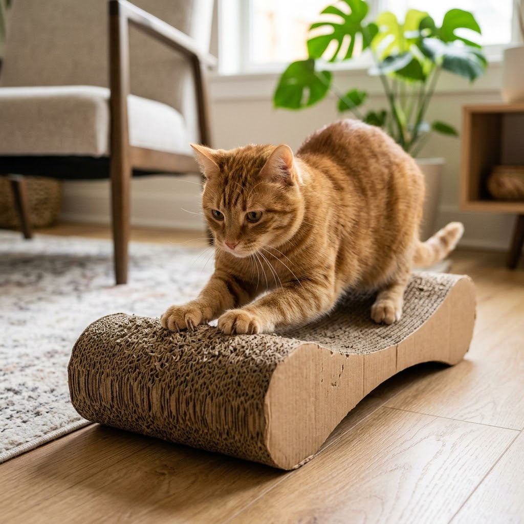 Scratching board