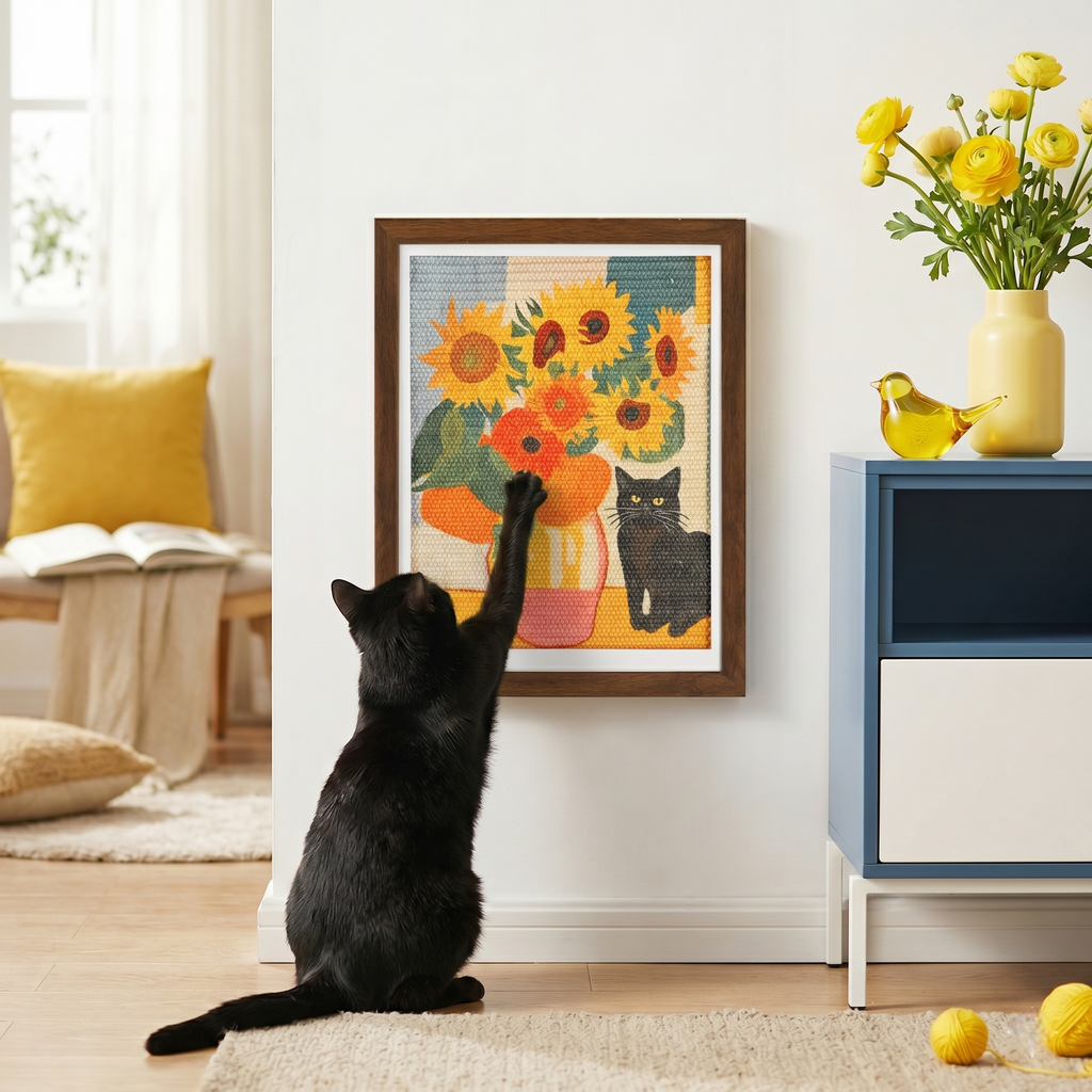 Gallery Frame Cat Scratcher