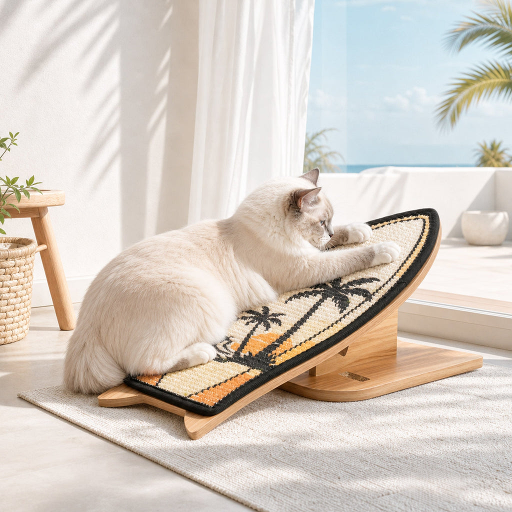 Sunset Palm Convertible Cat Scratcher