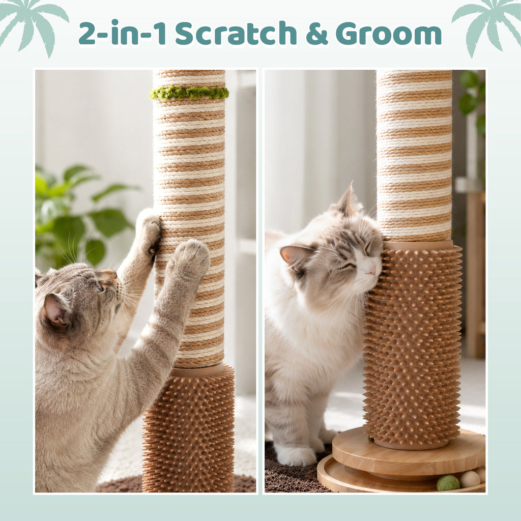 Coconut Palm Cat Scratching Post
