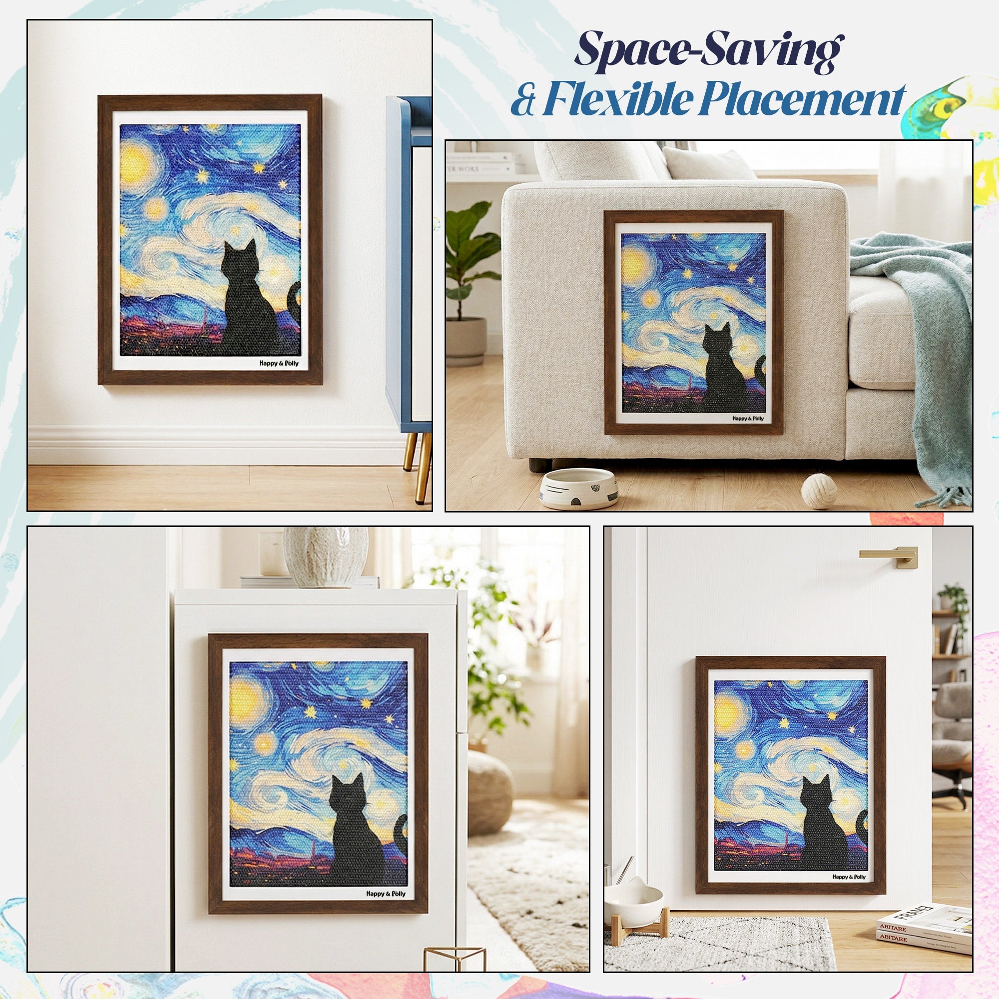 Gallery Frame Cat Scratcher