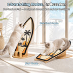 Sunset Palm Convertible Cat Scratcher