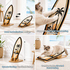 Sunset Palm Convertible Cat Scratcher