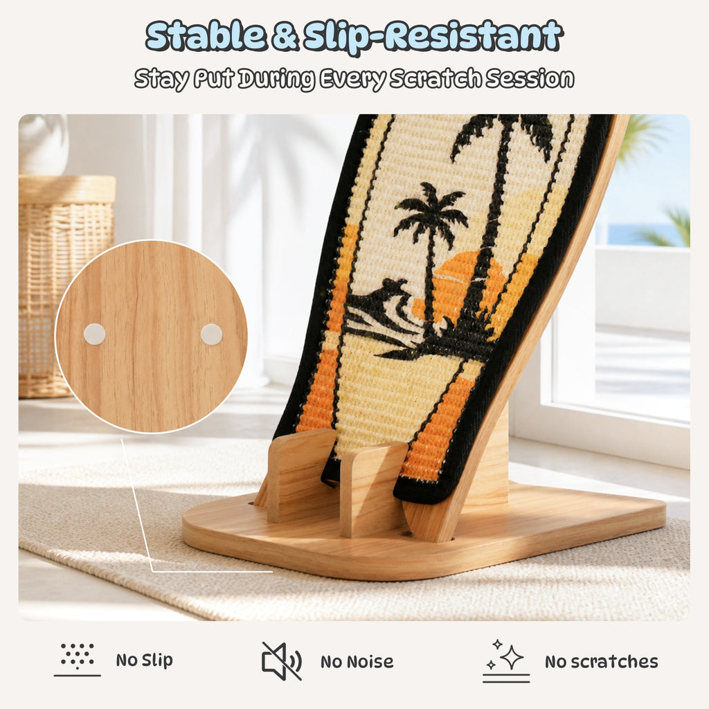 Sunset Palm Convertible Cat Scratcher