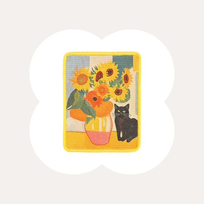Living Canvas Cat Scratcher Hover Image