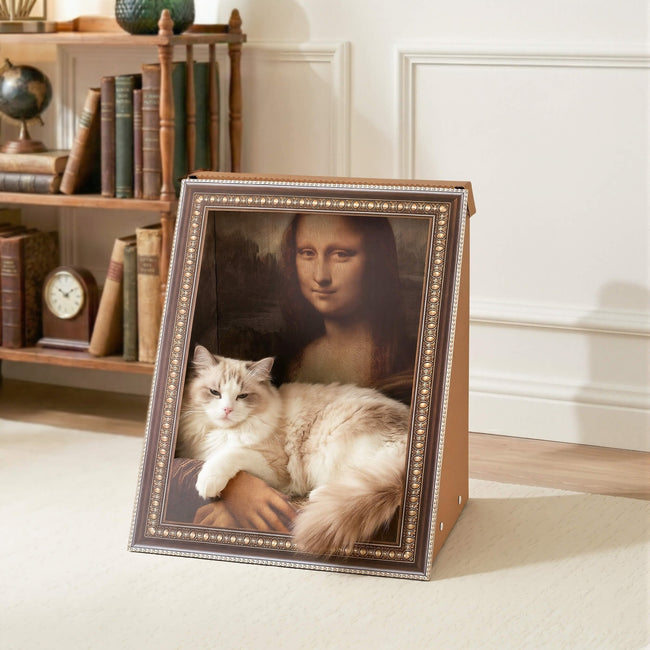 3D Retro Art Cat Scratcher Main Image