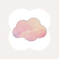 Cloud-shaped Gradient Cat Scratcher