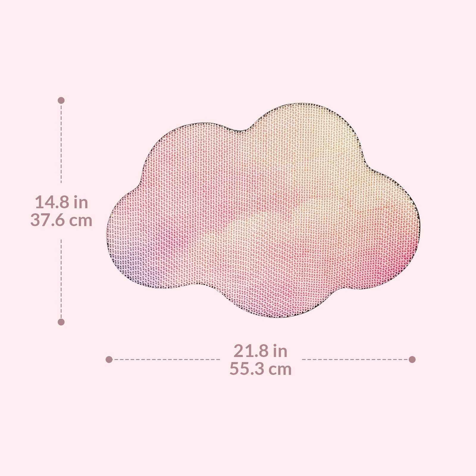 Cloud-shaped Gradient Cat Scratcher