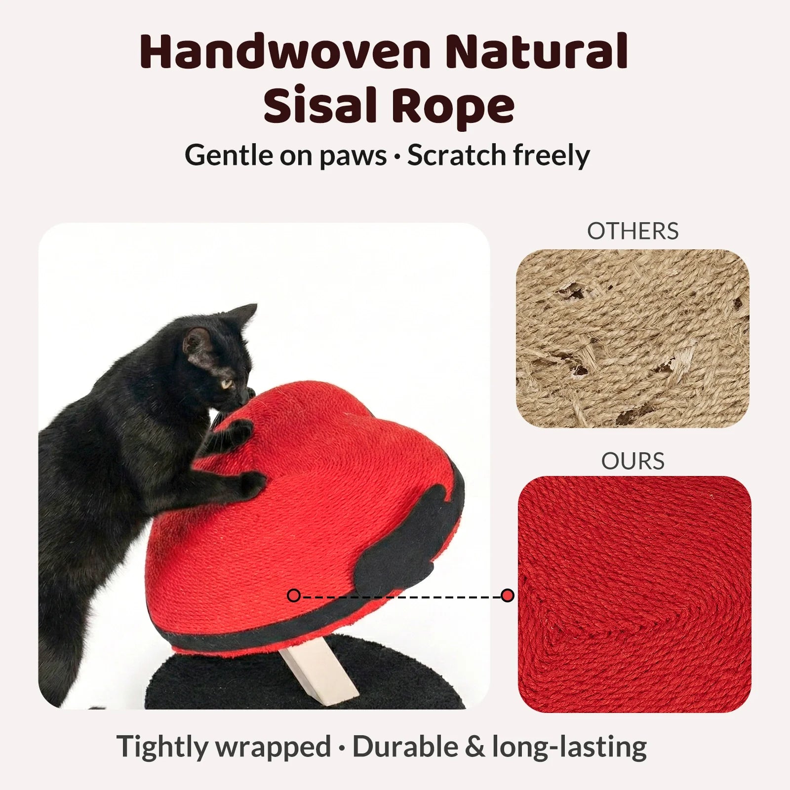 Flying Heart Cat Scratcher