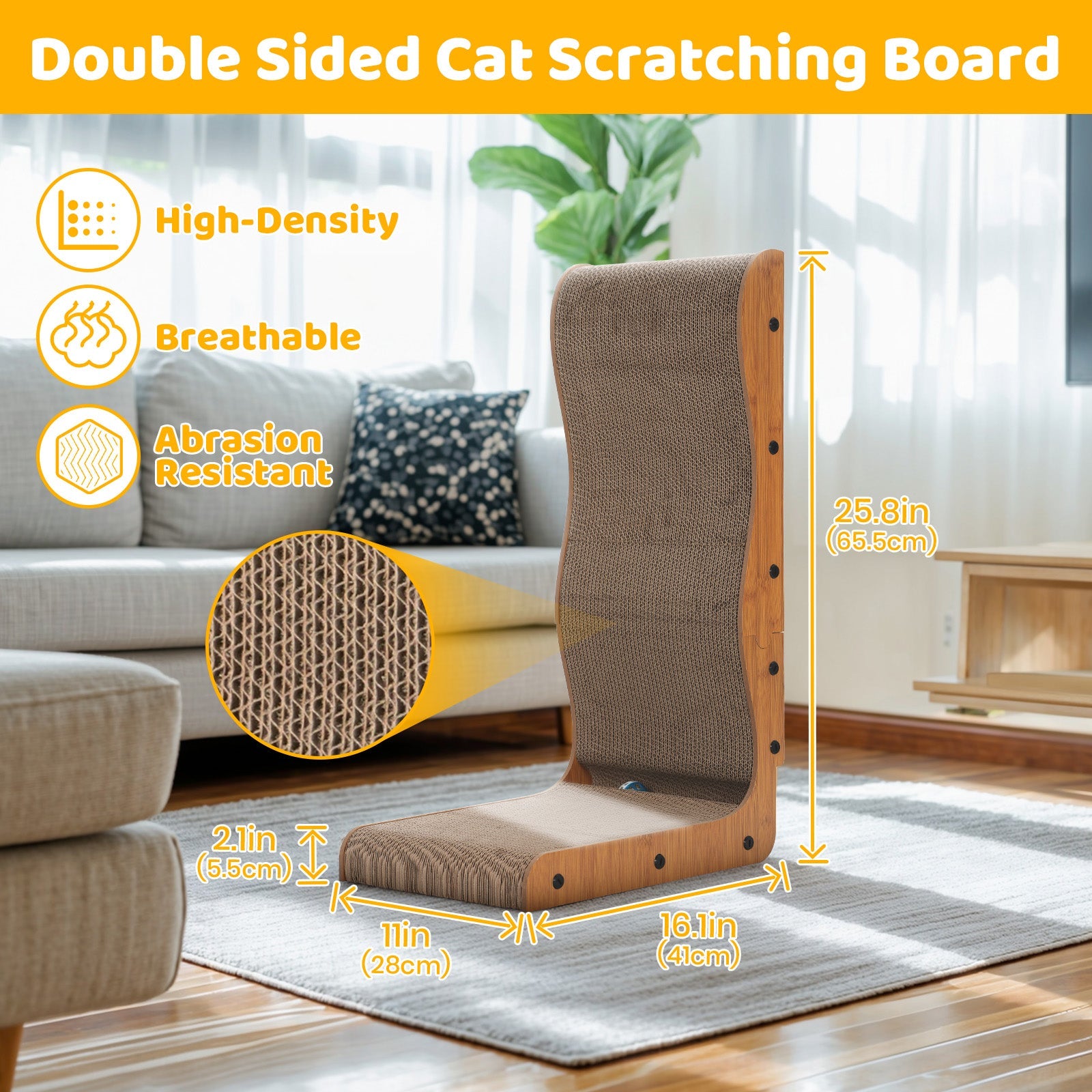 L Shape Cat Scratcher