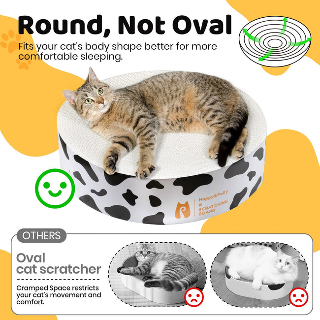 Round Cat Scratching Pad Main Image