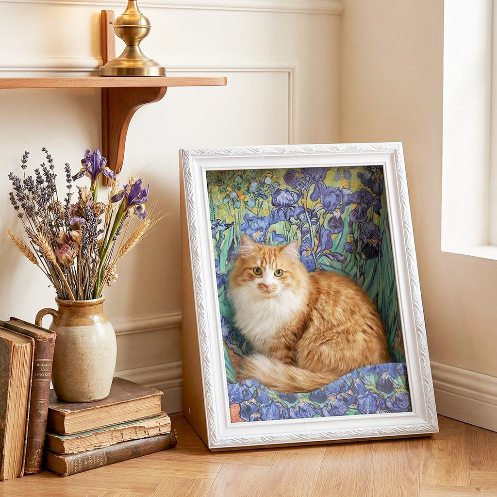 3D Retro Art Cat Scratcher