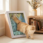 3D Retro Art Cat Scratcher