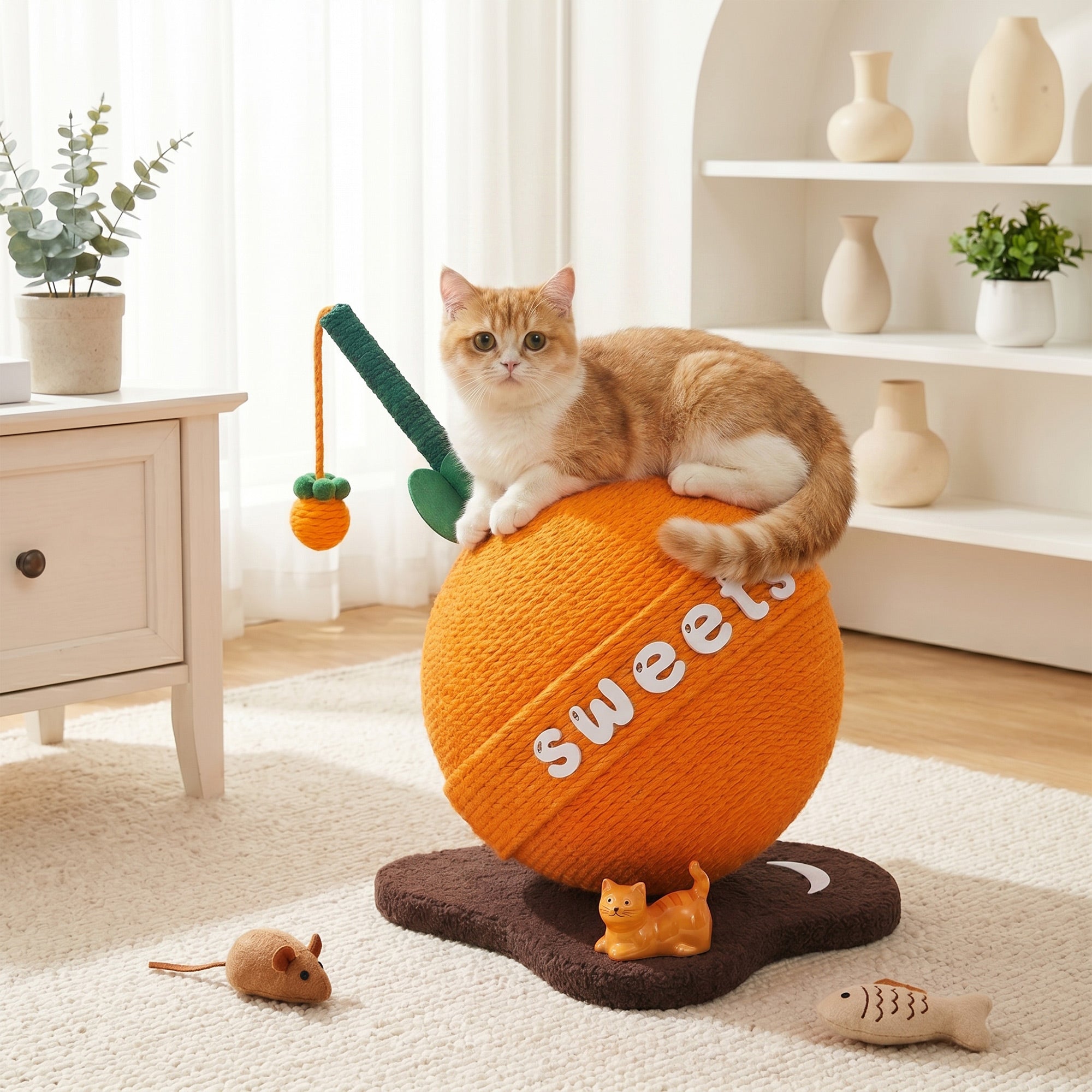 Lollipop Sisal Cat Scratcher
