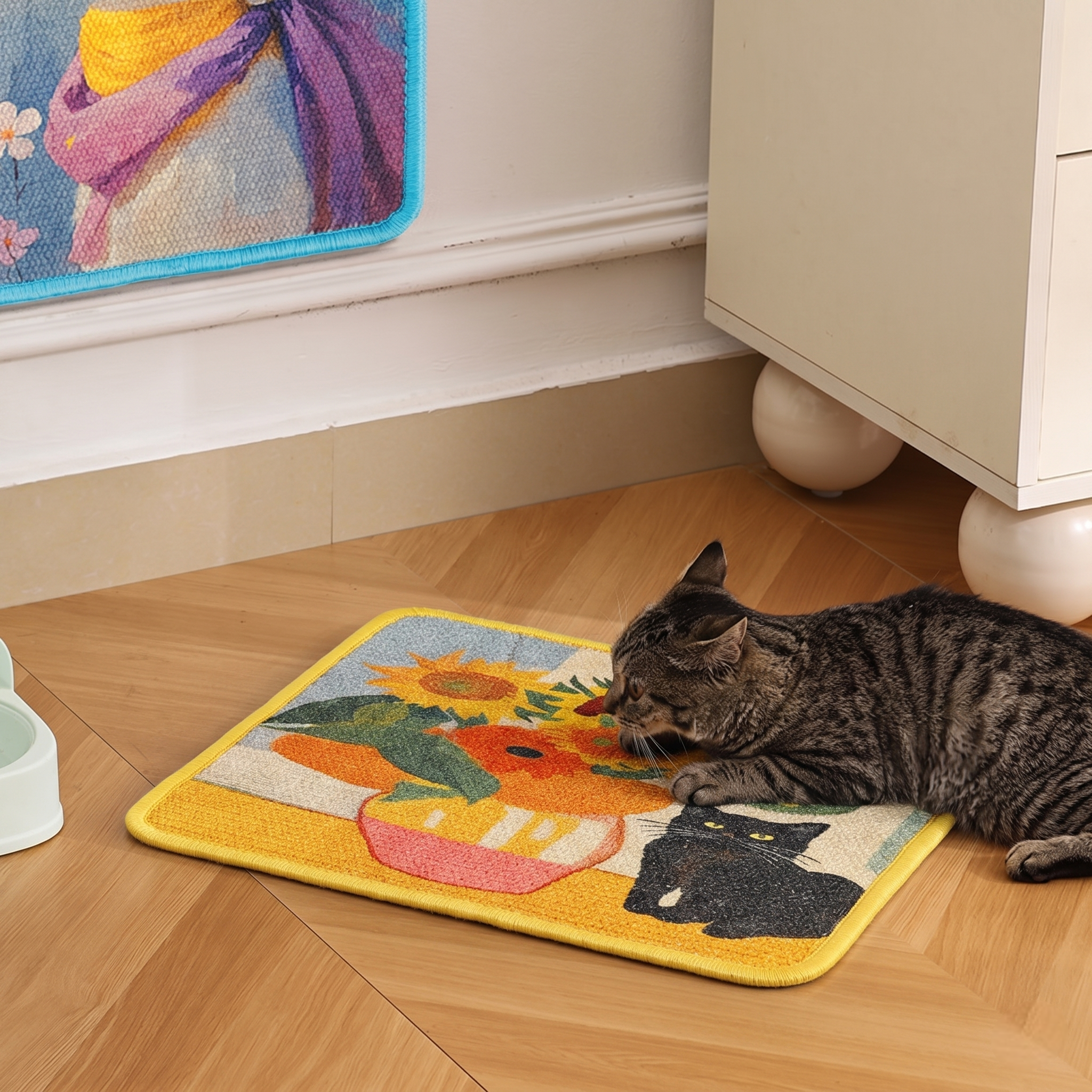 Living Canvas Cat Scratcher