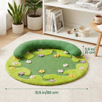 Wildflower Garden Cat Scratcher Mat