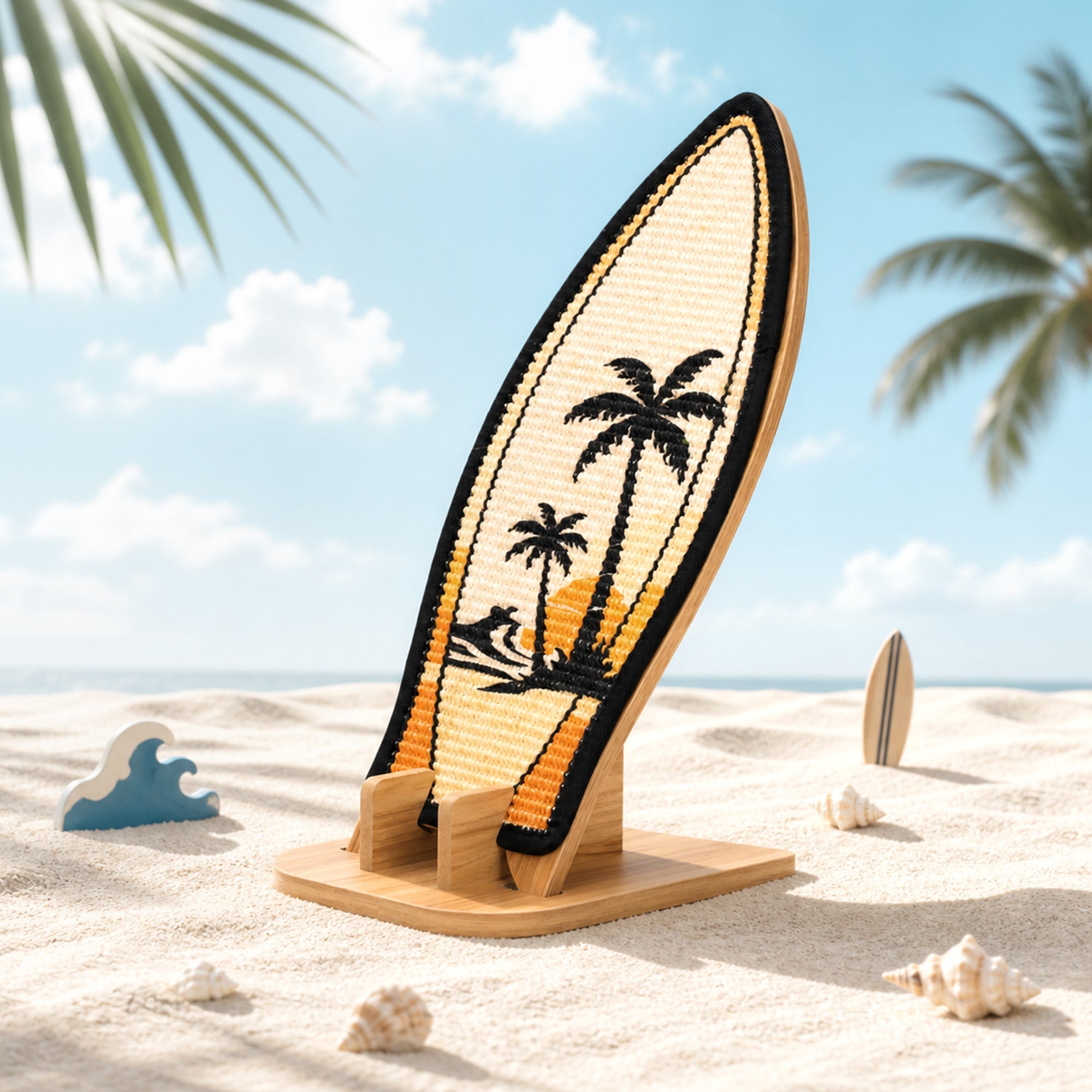 Sunset Palm Convertible Cat Scratcher