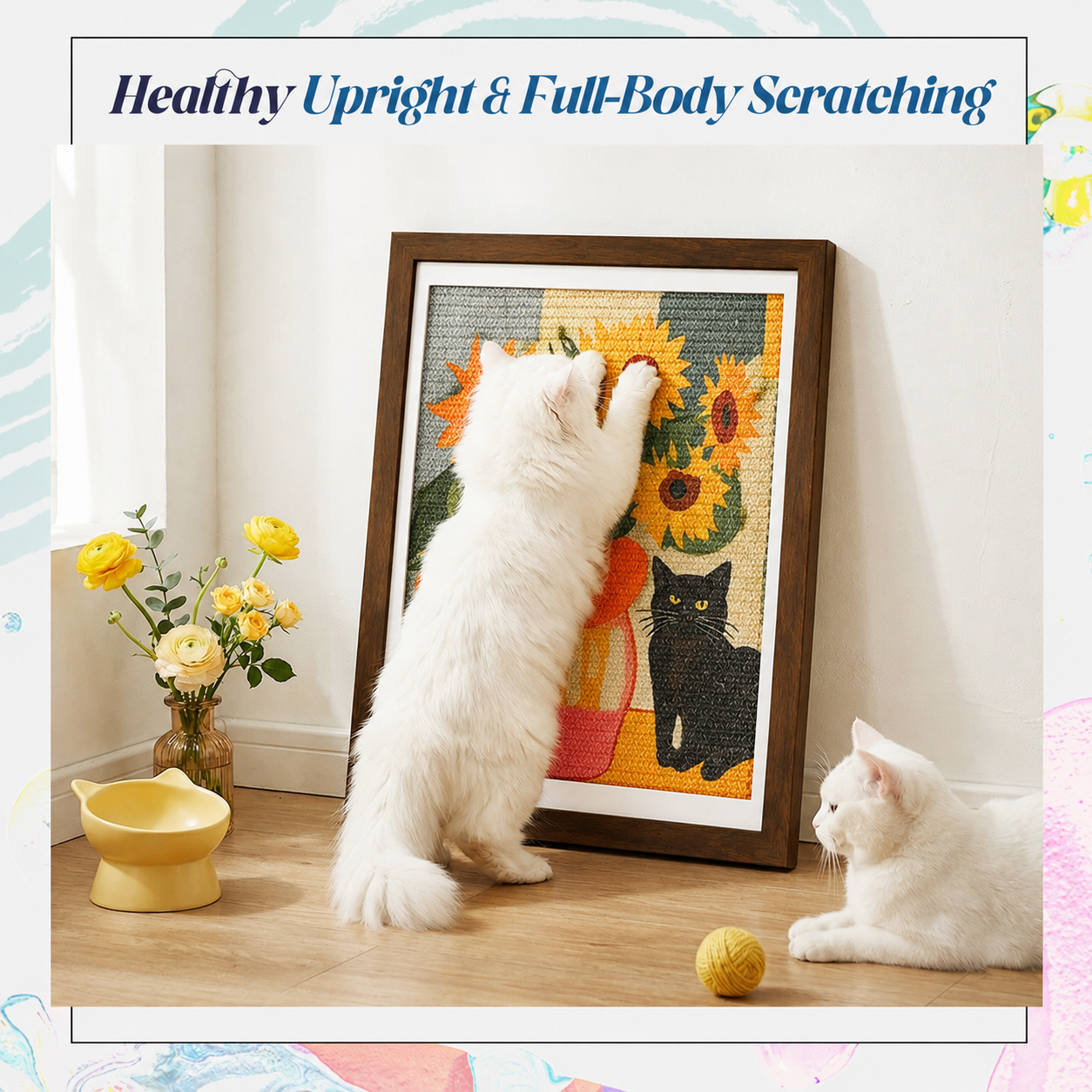 Gallery Frame Cat Scratcher