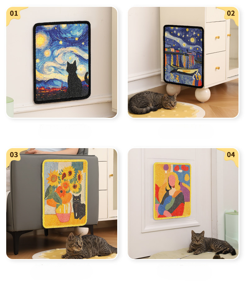 Living Canvas Cat Scratcher