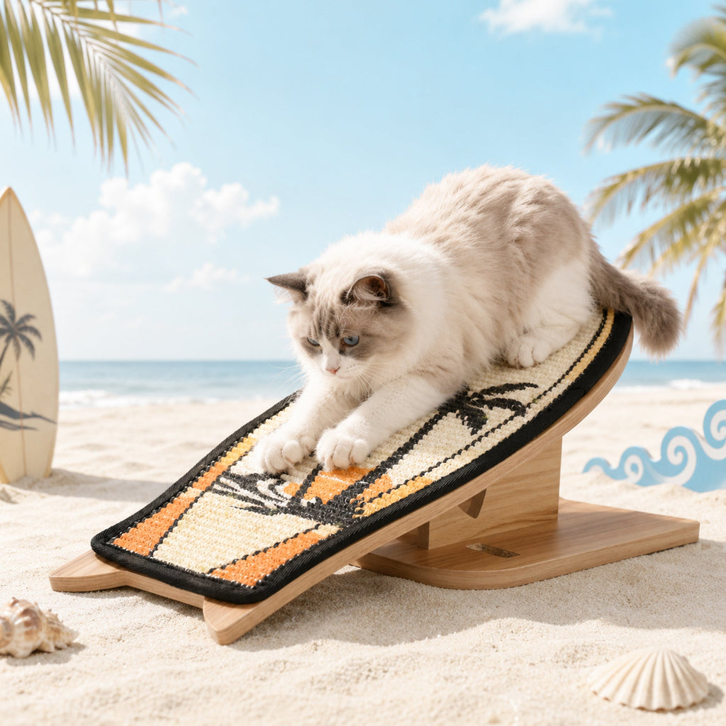 Sunset Palm Convertible Cat Scratcher