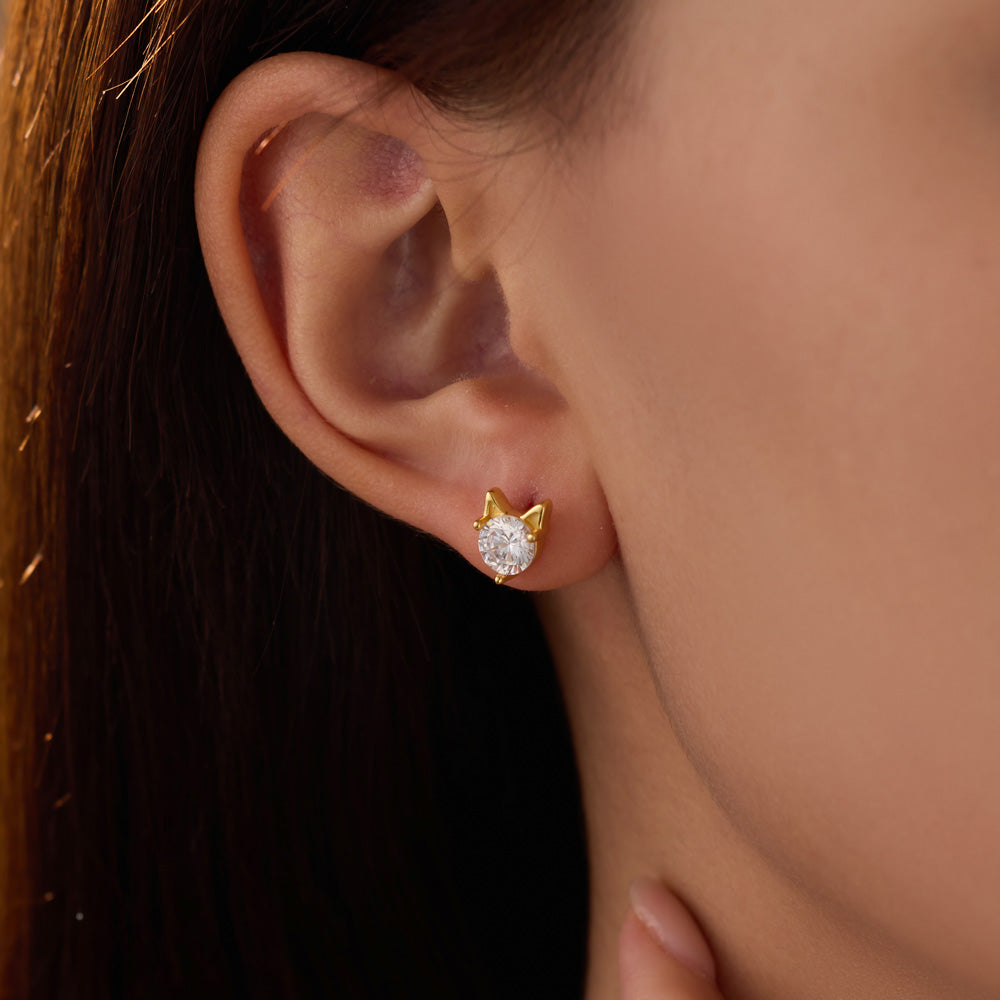 Itty Bitty Kitty Earrings