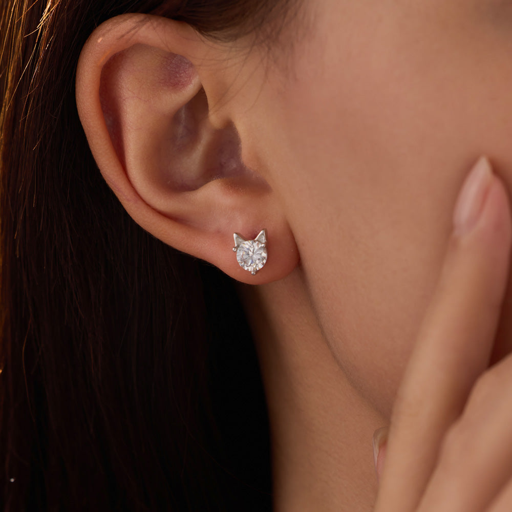 Itty Bitty Kitty Earrings