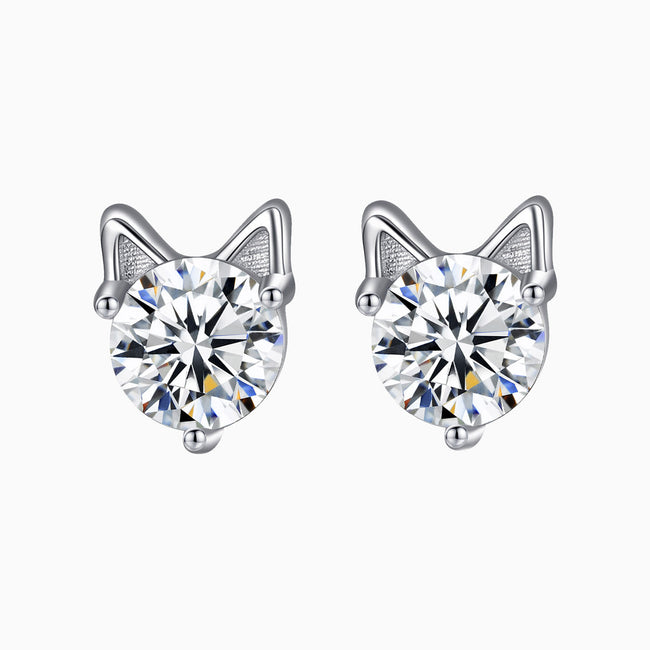 Itty Bitty Kitty Earrings Main Image