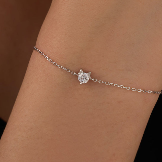 Itty Bitty Kitty Cat Bracelet Main Image