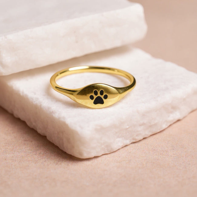 Paw Signet Ring Main Image