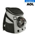 "The Fat Cat" Mini Cat Backpack - Heather Grey