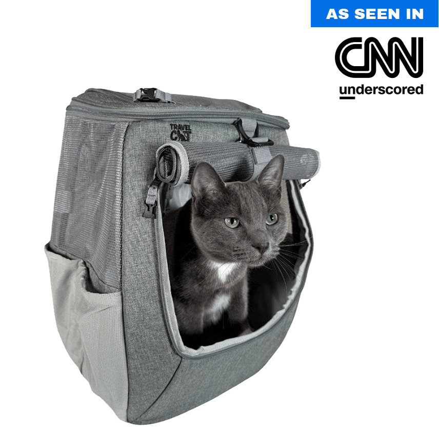 "The Navigator" Earth Convertible Cat Backpack for Adventurous Cats and Humans