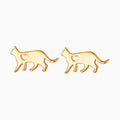 Tiny Sweetheart Cat Earrings