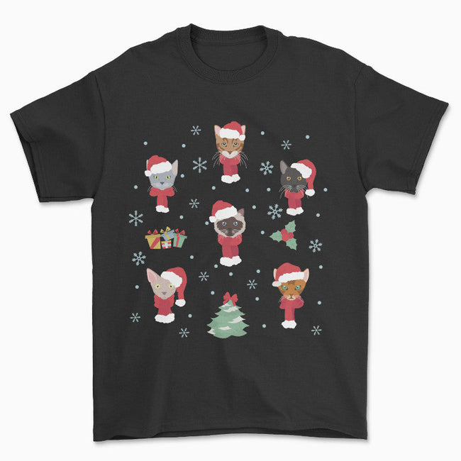 All I Want For Xmas Is Cats T-Shirt Hover Image