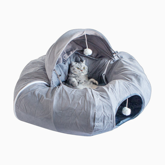 Canopy Cat Tunnel Bed Hover Image