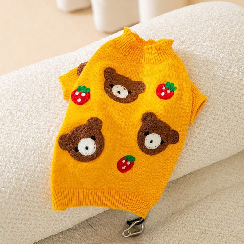 Cat Carrot Purse Sweater Autumn & Winter Clothes
