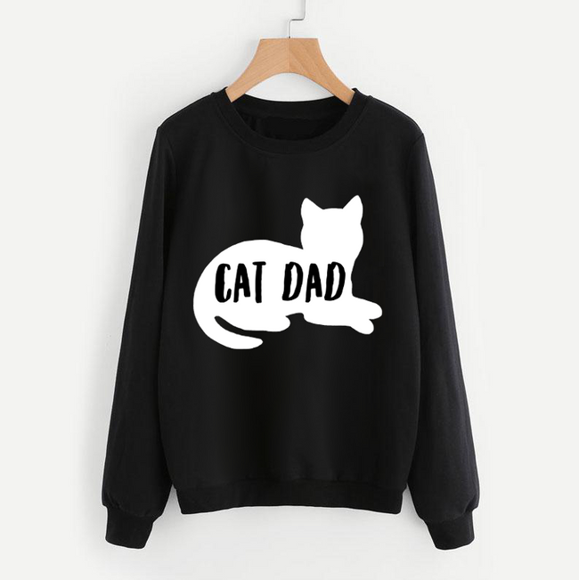 Cat Dad Sweatshirt Hover Image