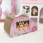 Donut Car Cat Scratcher