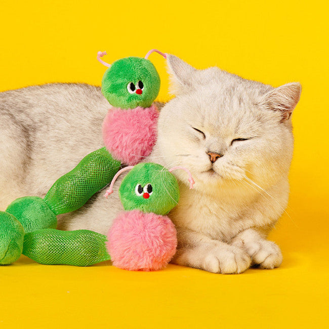 Cute Caterpillar Catnip Toy Main Image