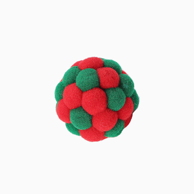 Christmas Catnip Bouncy Ball Hover Image