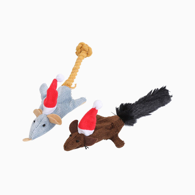Christmas Mice Catnip Toys Hover Image