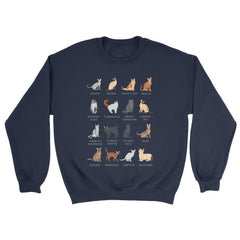Cute Cat Breeds Sweatshirt