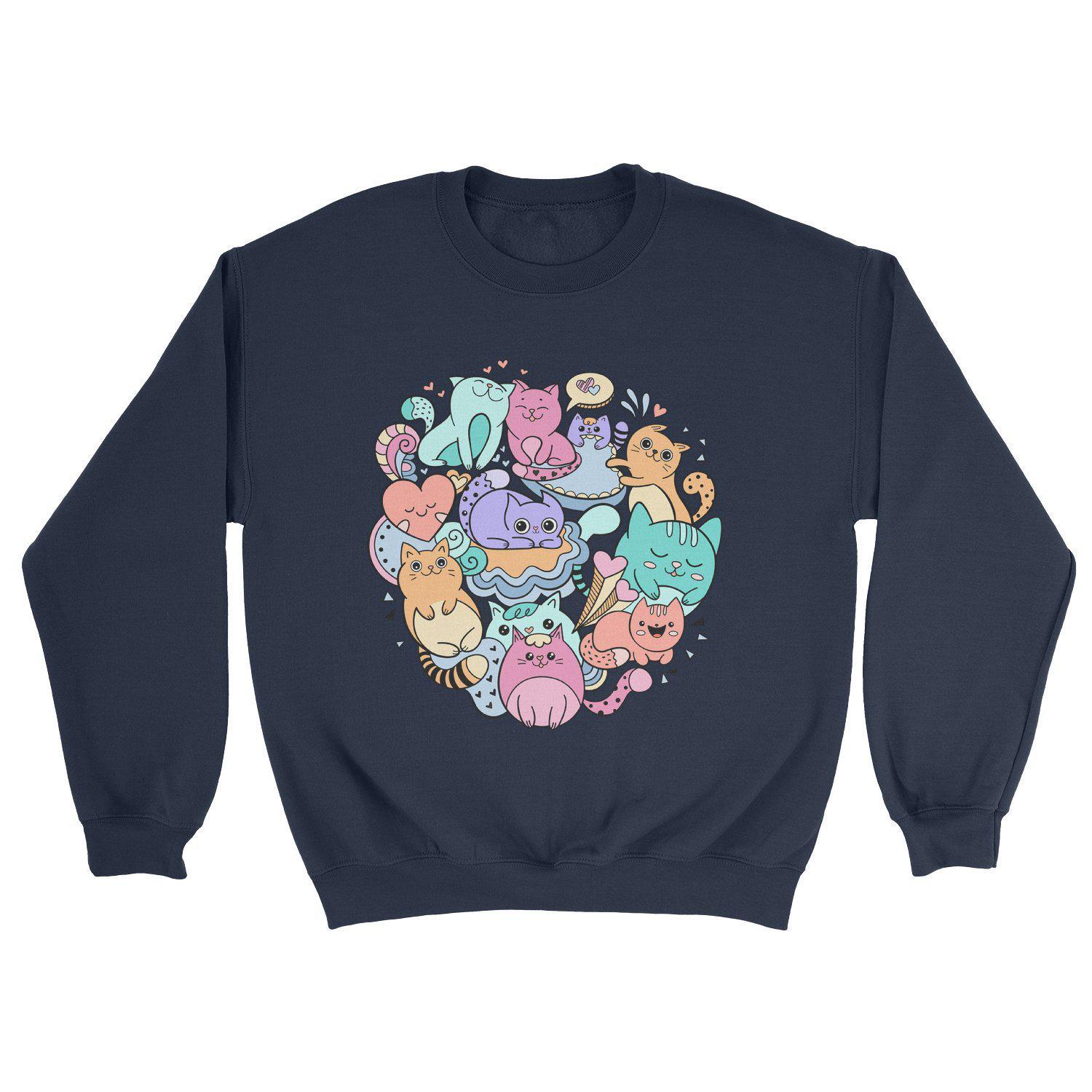 Graffiti Cats Sweatshirt