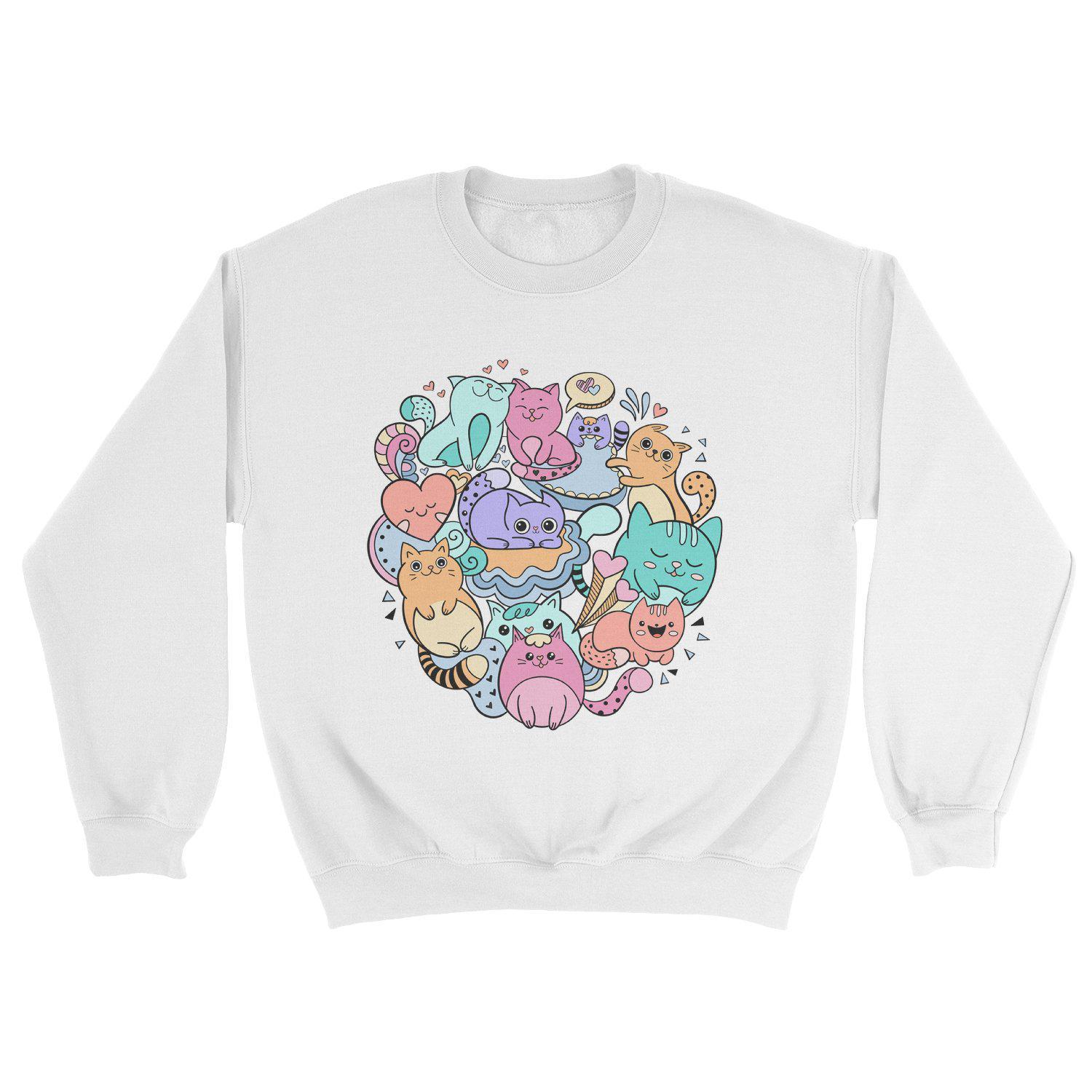 Graffiti Cats Sweatshirt