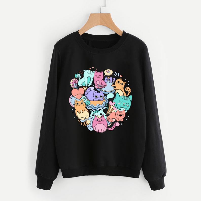 Graffiti Cats Sweatshirt