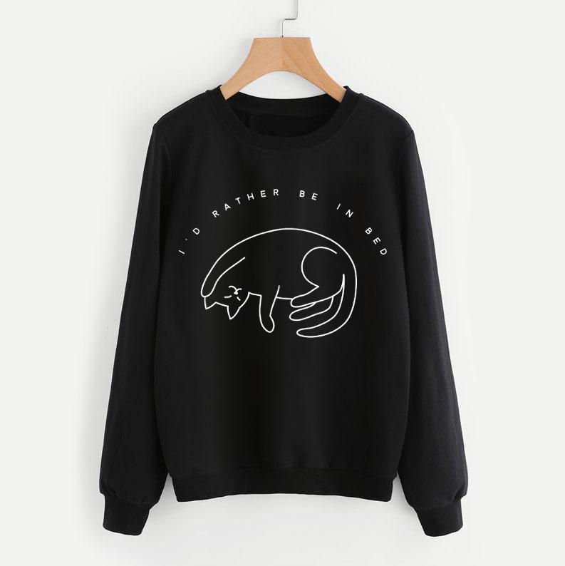 I'd Rather Be In Bed Sweatshirt