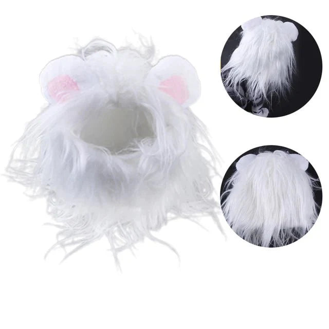 Lion Mane Wig for Cats